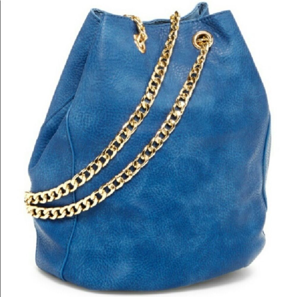 Unique metal shoulder strap crossbody